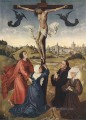 磔刑 三連祭壇画 中央パネル 宗教的 ロジャー・ファン・デル・ウェイデン 宗教的キリスト教徒